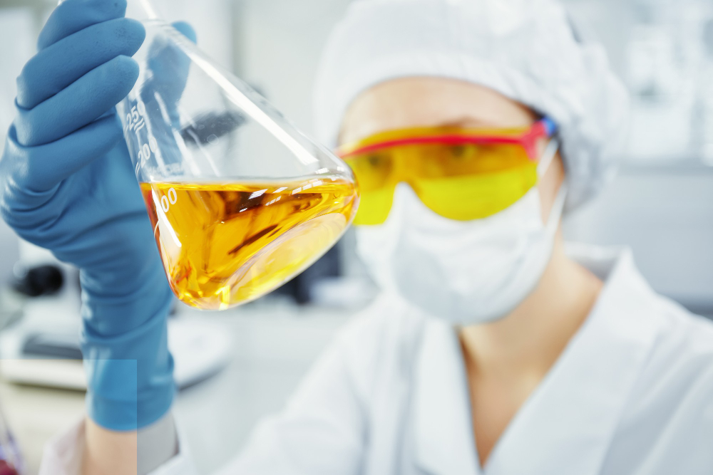 Image of chemistry equipment. 