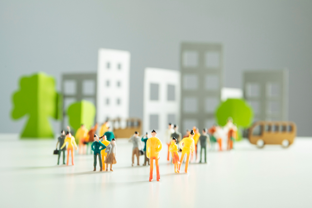 Image of community development meeting.
