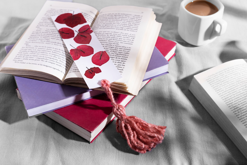 Image of person books to depict A Level English Literature