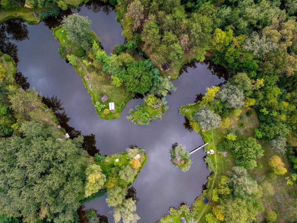 Image of a river to depict physical geography course