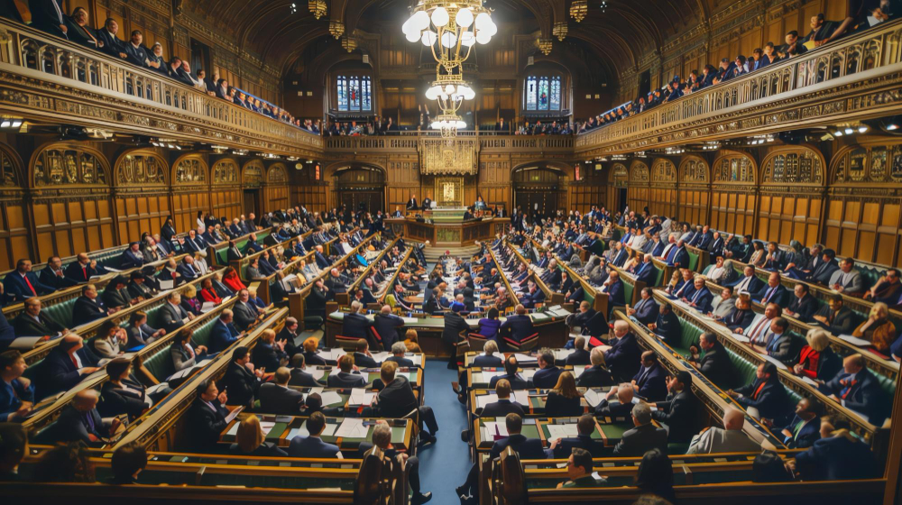 Image of the UK house of commons