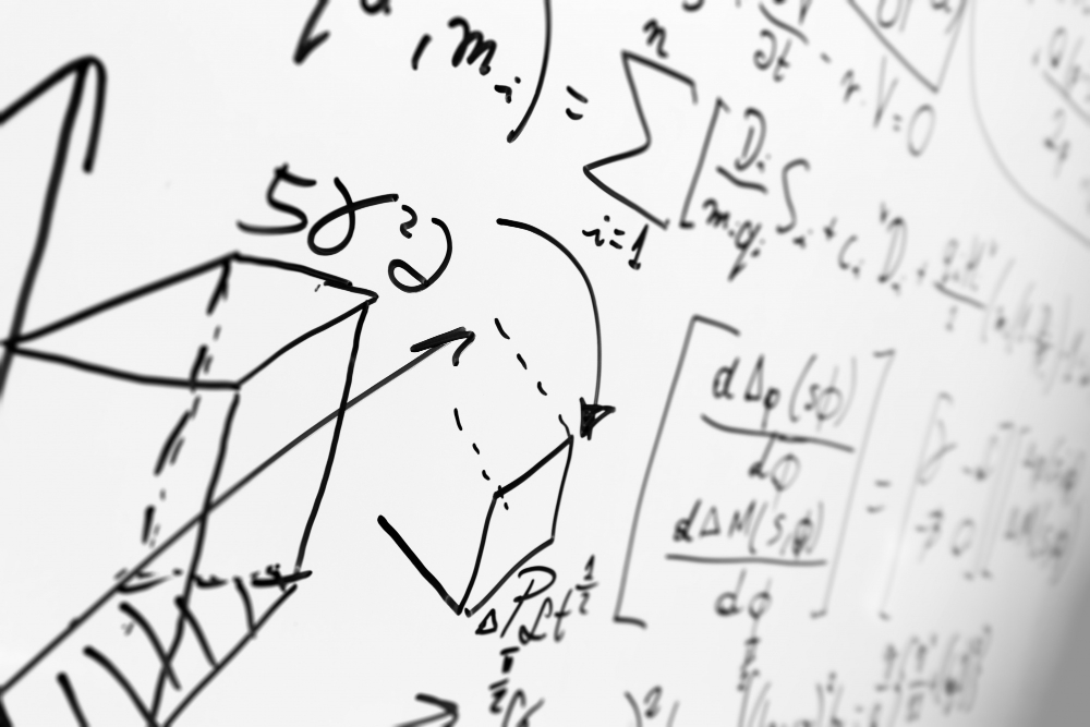 Image of mathematics formulae.