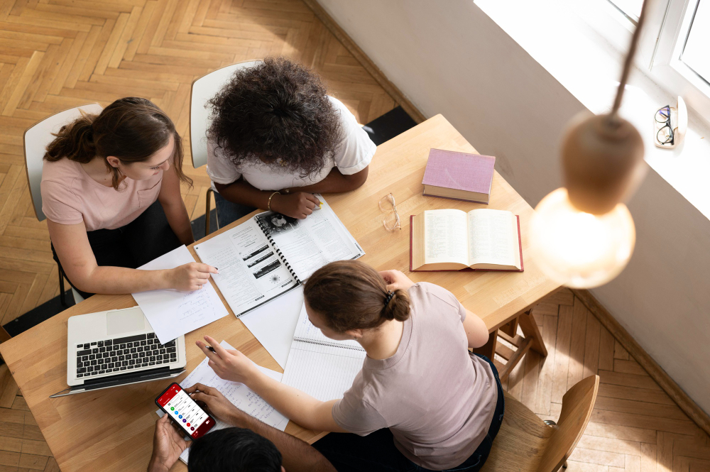 Image of students studying social policy