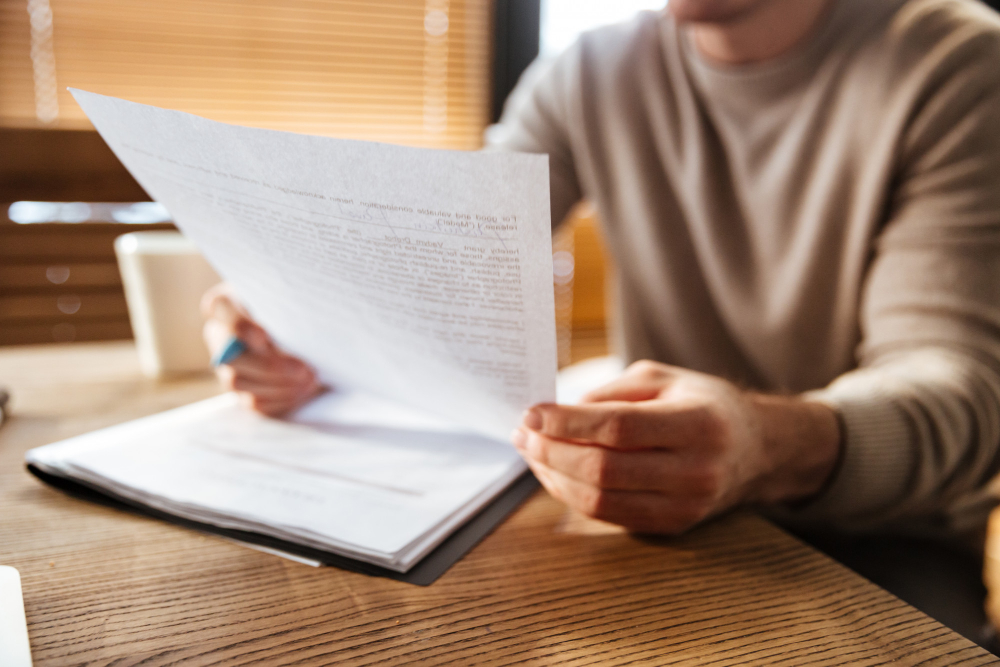 Image of student studying social policy