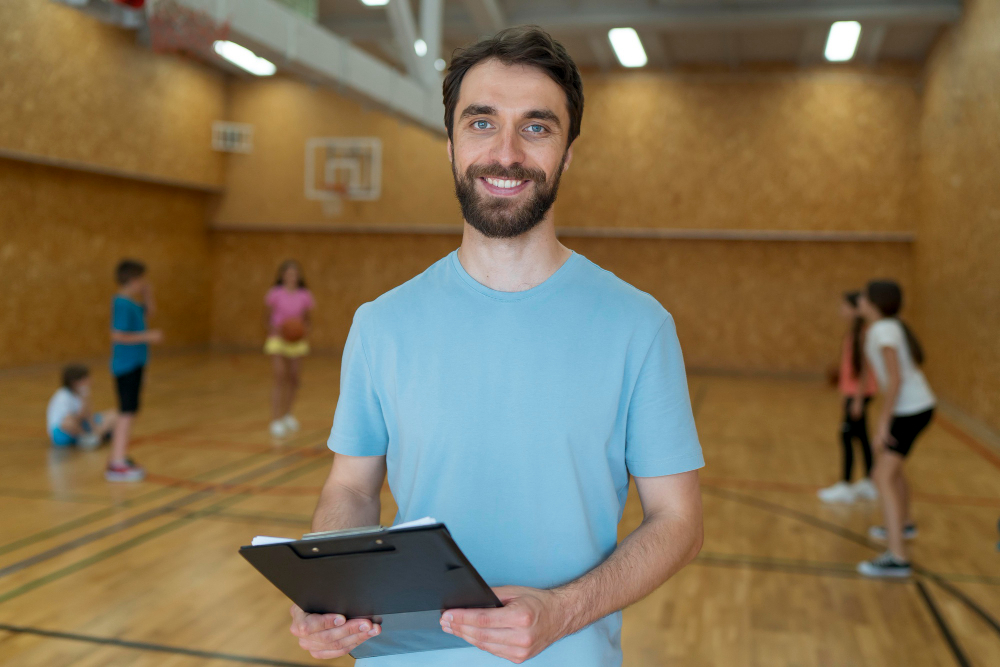 Image of sports instructor