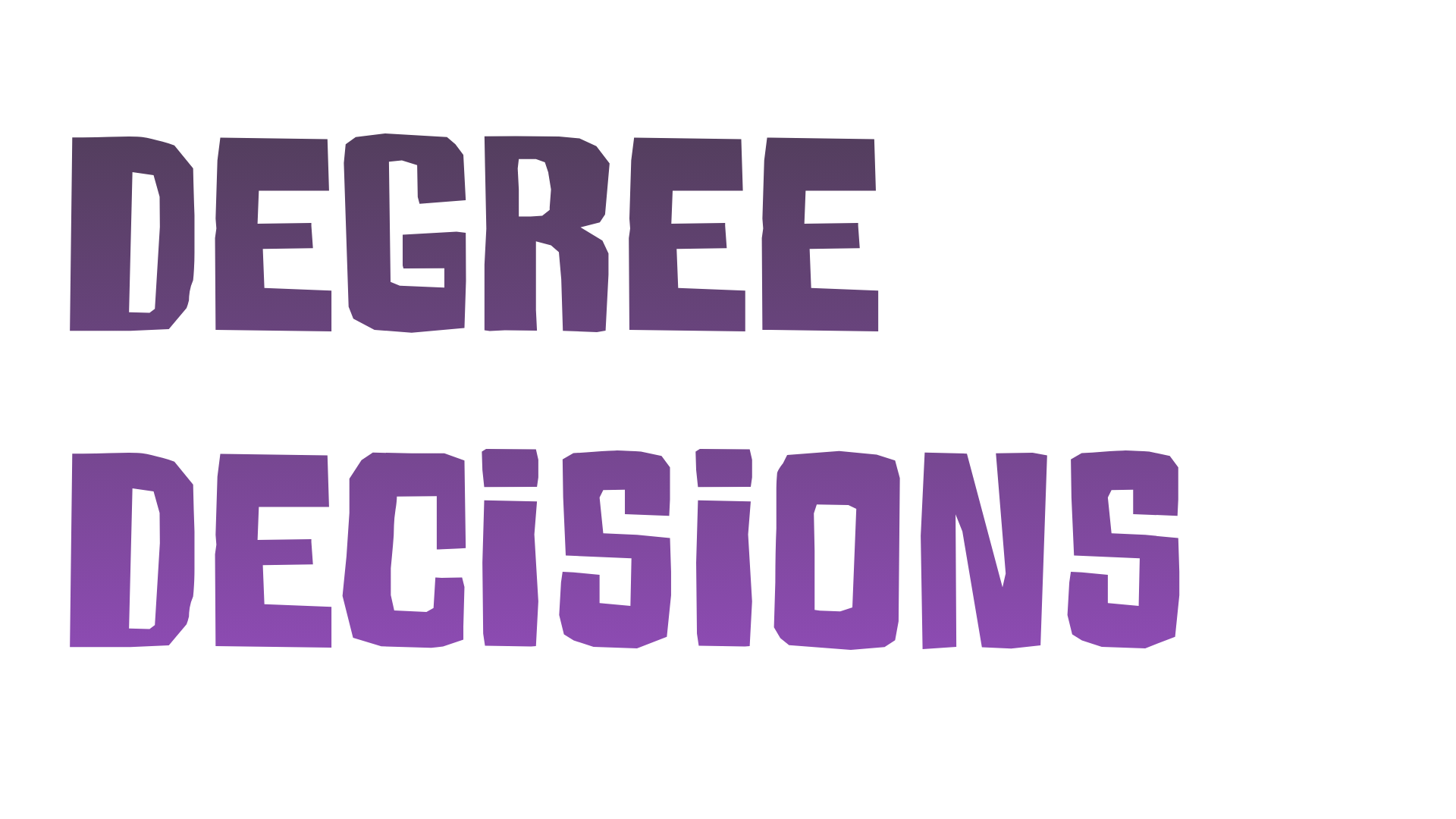 Degree Decisions logo